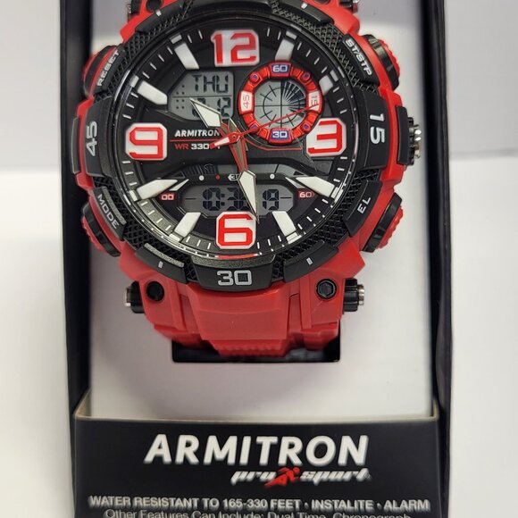 ARMITRON PRO SPORT WATER RESISTANT WATCH - Picture 2 of 3